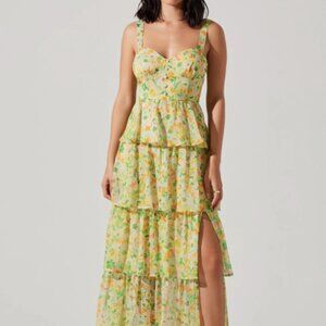 ASTR THE LABEL MIDSUMMER MIDI DRESS